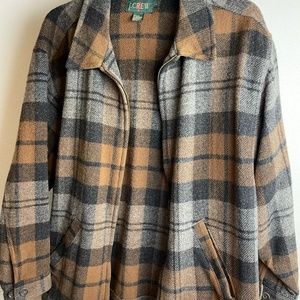 J. Crew Wool Plaid Jacket